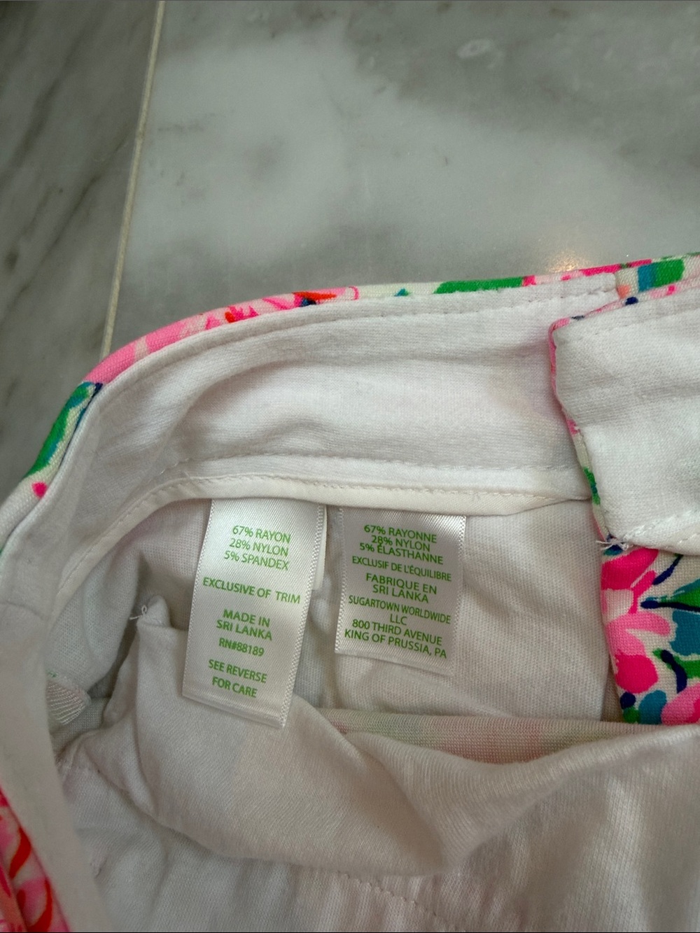 Lilly Pulitzer Pink floral buttercup shorts - Picture 5 of 5